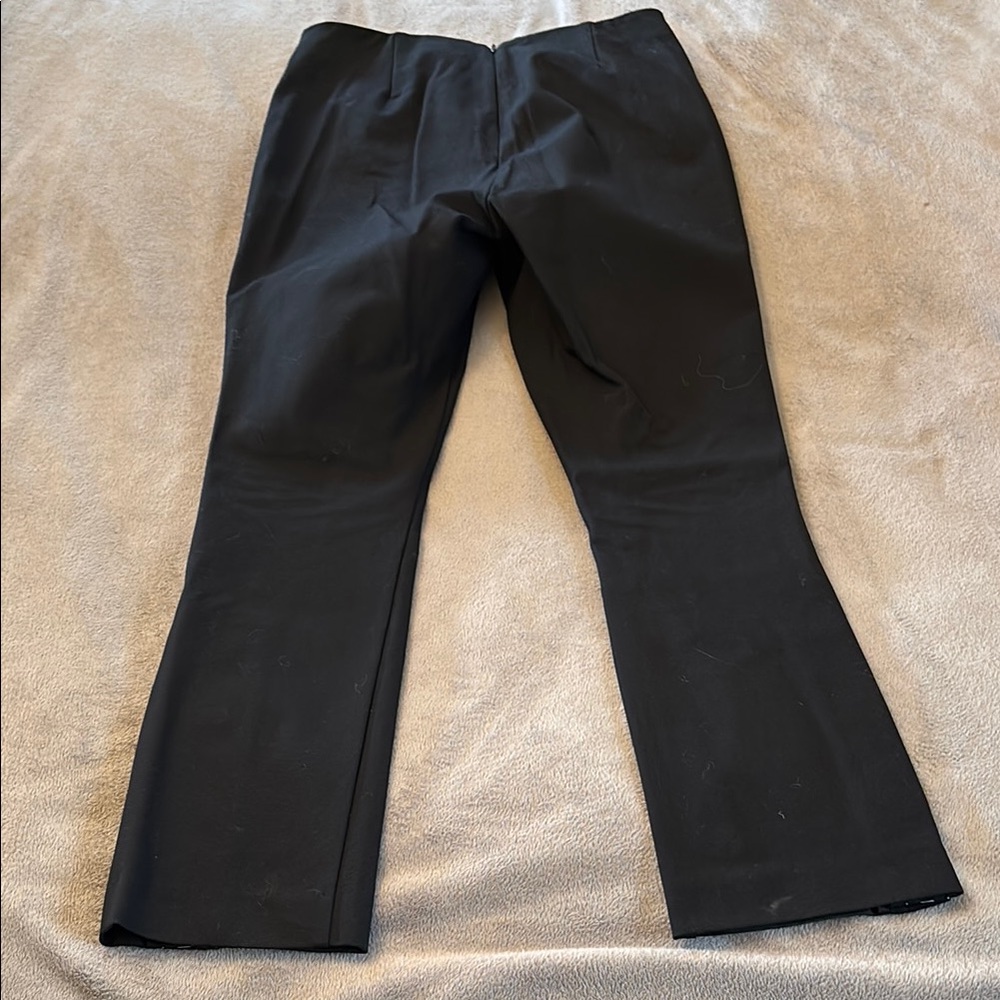 Rag & Bone Black Pants with Silver snap accents - Picture 5 of 8